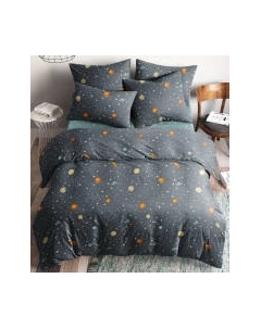 Комплект постельного белья Веселина Планеты 71020-1+71021-1 2сп Евро