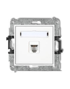 Розетка Karlik 1XRJ11 / MGT-1