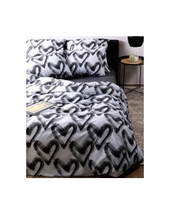 Комплект постельного белья Dark Love Стандарт сем 50x70 / 71063-1+70648-29 Ночь нежна