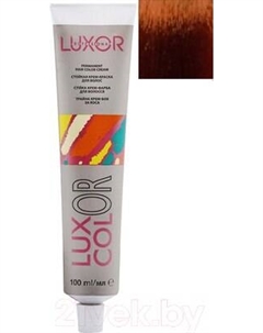 Крем-краска для волос Luxor Professional Luxcolor 7.44 Luxor professional