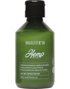 Кондиционер для волос Selective Professional Hemp Увлажняющий для сухих и и ломких волос Selective professional