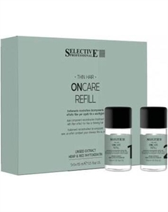 Филлер для волос Selective Professional Oncare Refill treatment двухкомпонентный для восстановления Selective professional