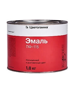 Эмаль Цветогамма ПФ-115 ТУ ГОСТ