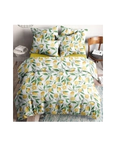 Комплект постельного белья Лимоны Стандарт сем 70x70 / 70680-1+70648-4 Ночь нежна
