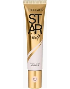 Тональный крем Star Nude Foundation тон 01 слоновая кость Stellary