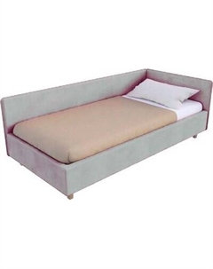 Односпальная кровать Elmax Феррара 80x200 угол левый