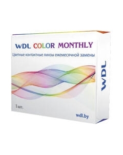 Контактная линза WDL Color Monthly BC 8.6 lime -3.50 Wdl