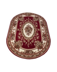 Ковер Лайла Де Люкс Овал 15461 10366 Белка