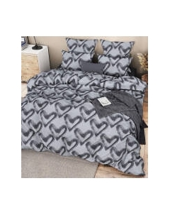 Комплект постельного белья Ночь нежна Dark Love сем 70x70 / 71063-1+70648-29