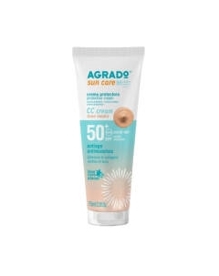 СС-крем Agrado Влагостойкий солнцезащитный SPF50+ тон средний