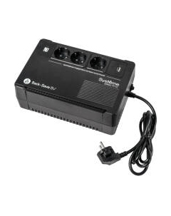 ИБП Systeme (Schneider) Electric Back-Save BV 600ВА AVR 3 Schuko 230В 1 USB-A / BVSE600RS Systeme (schneider) electric