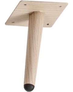 Опора мебельная AKS Конусная 150 наклонная Aks