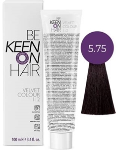 Крем-краска для волос KEEN Velvet Colour 5.75 Keen