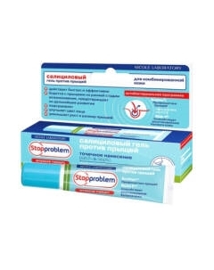 Гель для лица StopProblem Салициловый против прыщей для комбинированной кожи Stopproblem
