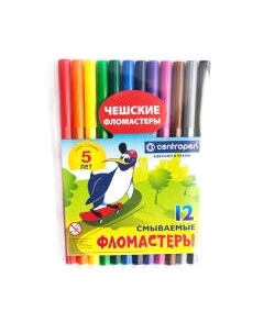 Фломастеры Centropen Пингвины / 7790 1286
