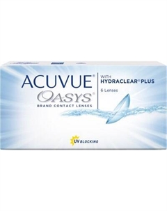 Комплект контактных линз Acuvue Oasys Sph -0.50 R8.8 D14.0