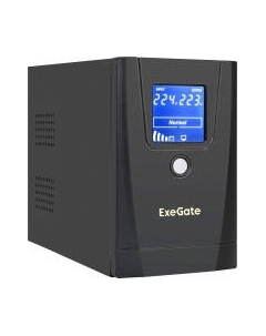 ИБП ExeGate SpecialPro Smart LLB-1000.LCD.AVR.1SH.2C13.RJ.USB (EX292788RUS) Exegate