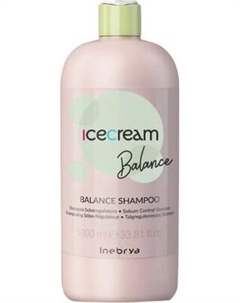 Шампунь для волос Inebrya Balance себорегулирующий для жирной кожи головы