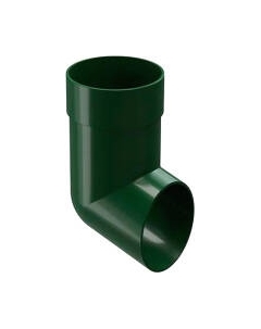 Колено трубы водосточной Dacha 80мм Docke