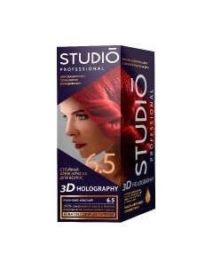 Крем-краска для волос Studio Professional 3D Holography 6.5 Studio professional