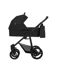 Детская универсальная коляска Explorer 2 в 1 черная рама Bebetto