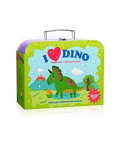 Набор игр Bumbaram Чемоданчик с развлечениями. Я люблю динозавров / tr-112