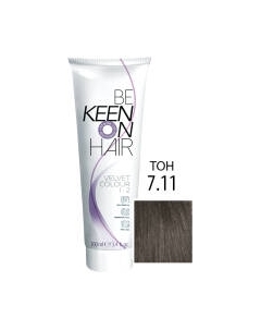 Крем-краска для волос KEEN Velvet Colour 7.11 Keen