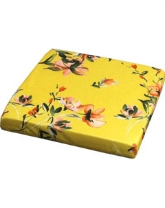 Подушка на стул MATEX Cuadro Concept. Цветы на желтом / 51-930 Matex
