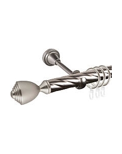 Карниз для штор АС ФОРОС Grace D25К + наконечники Аванти Ас форос