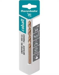 Сверло Rennbohr 6.0х93мм Power-Cobalt Р6М5К5 / 668060