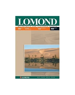 Фотобумага Lomond А4, 140 г/м, 100 л. / 0102074
