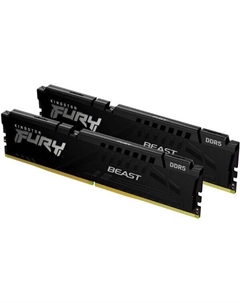 Оперативная память FURY Beast 2x16ГБ DDR5 5600 МГц KF556C40BBK2-32 Kingston