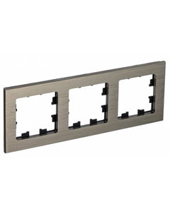 ATLASDESIGN NATURE латунь Рамка 3-местн. ATN312203 Schneider electric