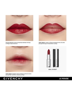 Губная помада с сатиново-матовым эффектом LE ROUGE Givenchy