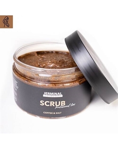Крем-скраб для тела антицеллюлитный Кофейный 250 Jerminal cosmetics