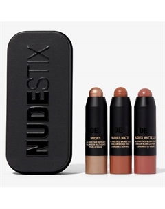 Набор для макияжа лица Soft & Warm Nudes Mini Kit Nudestix