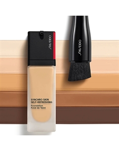 Устойчивое тональное средство для свежего совершенного тона Synchro Skin Shiseido