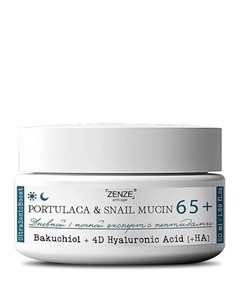 Крем антивозрастной питательный для лица 65+ 50 Zenze