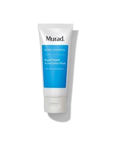 Очищающая маска с серой и салициловой кислотой против акне Rapid Relief Acne Sulphur Mask 75 Murad
