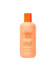 Гель для душа питательный с Маслом Манго Nutrition Care Shower Gel Body Relax Mango & Orange 305 miami spa