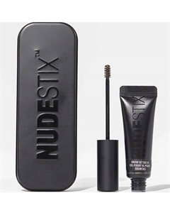 Гель-уход для фиксации и укрепления бровей Brow Boost Gel + Set Gel XL Nudestix