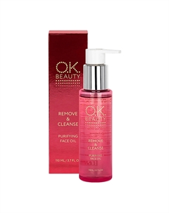 Гидрофильное масло для глубокого очищения кожи лица и снятия макияжа Ok beauty