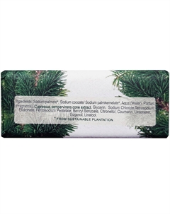 Мыло Marsiglia Toscano Pino Selvatico Nesti dante