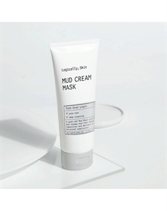 Крем-маска для лица смываемая с глиной Turn Over Logic Logically, skin