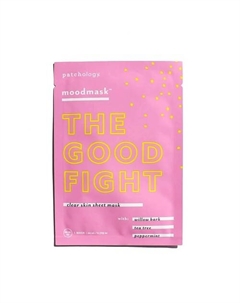 Тканевая маска против несовершенств Moodmask The Good Fight Clear Skin 20 Patchology