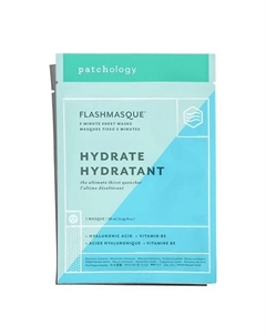 Увлажняющая тканевая маска для всех типов кожи FlashMasque Hydrate 28 Patchology
