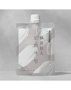 Маска для лица смываемая с белым рисом White Rice Wash Off Mask House of dohwa