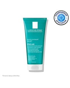 Effaclar Микроотшелушивающий очищающий гель для лица и тела от прыщей, черных точек и постакне с салициловой кислотой, для умывания жирной, проблемной кожи 200 La roche-posay