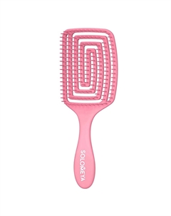 Расческа для сухих и влажных волос с ароматом клубники Solomeya