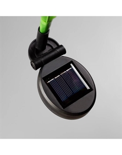 Садовый светильник «Хризантема белая», уличный, на солнечной батарее, 80 см, 1 LED, свечение белое Luazon lighting